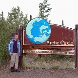 DSC 1503  Lori am Artic Circle