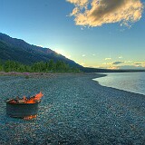 DSC 1591 2 3 hdr  Kluane Lake, in Canada