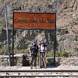 Lori & Andres auf dem Inka-Trail  Lori & Andres auf dem Inka-Trail