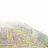 Machu Picchu im Nebel  Machu Picchu im Nebel