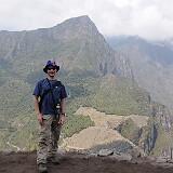Lori auf dem Wayna Picchu  Lori auf dem Wayna Picchu