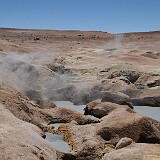 Geysir auf der Hochebene  Geysir auf der Hochebene