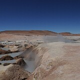 Geysir auf der Hochebene  Geysir auf der Hochebene