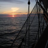 IMG 0363  Sonnenaufgang im Ärmelkanal